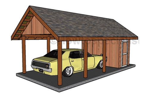 15 DIY Carport Plans • Insteading.